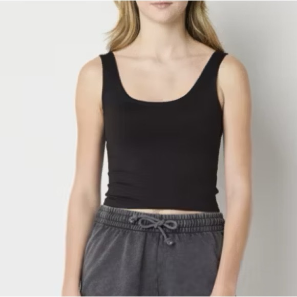 Arizona jeans basic black tank - Picture 1 of 5